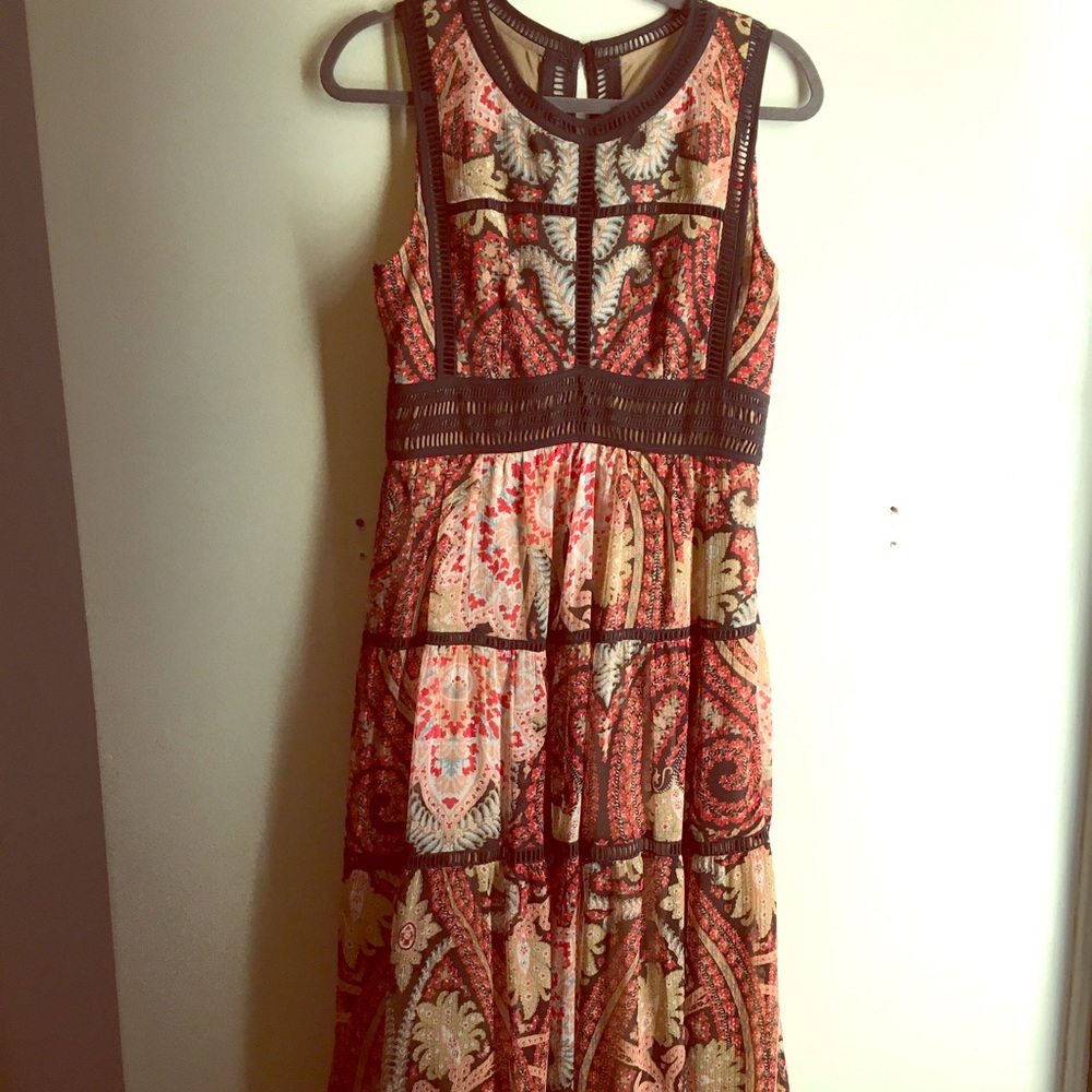 Anthropologie Bohemian Maxi Dress